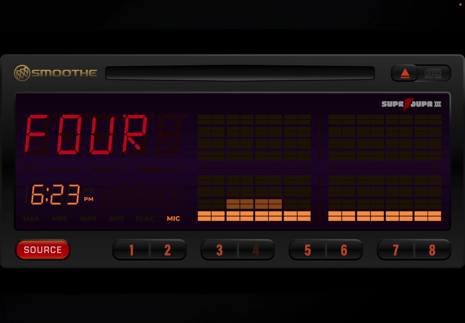 1995 stereo captured on iPad